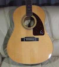 Epiphone AJ-220S Advanced Jumbo Akustikgitarre massiv Top guter Zustand