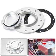 160mm Billet Aluminum Easy Fill Fuel Cell Cap With 12 Bolting Holes Cell Bung 160mm Billet Aluminum Easy Fill Fuel Cell Cap With 12 Bolting Holes Cell Bung