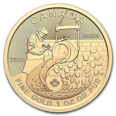 2024 RCM 1 oz Au Klondike Doré to Refined Gold .99999 (In Assay