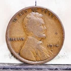 1914-D Lincoln Wheat Cent Fine Details, Light Scrs (#59037-L)