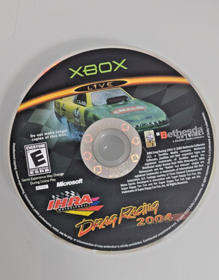 IHRA Drag Racing 2004 (Microsoft Xbox, 2004) Disc Only