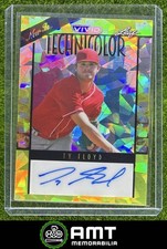 Ty Floyd Auto 2023 Leaf Vivid Crystal Yellow 7/10 Technicolor #T-TF1