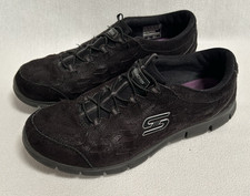 Skechers Women's Size 10 Air Cooled Memory Foam Black Shoes Slip On SN 22774W