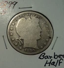 1899-S Silver Barber Half Dollar