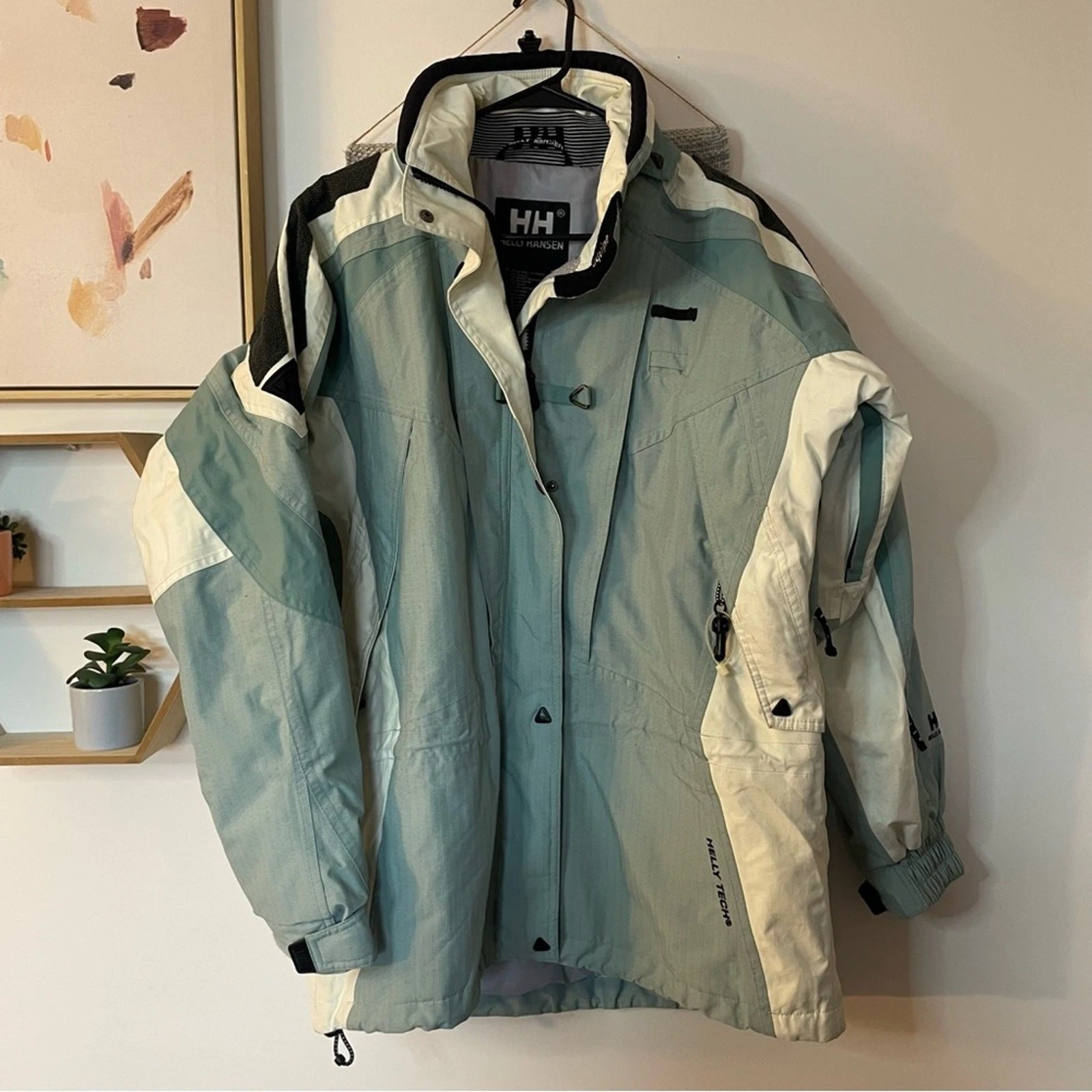 Helly Hansen Vintage Ski Snow Winter Jacket Large