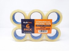 6 Rolls Shipping Packaging Box Packing Sealing Tape 2 mil 2" x 110 Yard 330FT