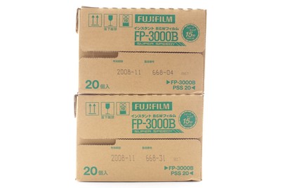 【BRANDNEU 40er Packungen】FujiFilm FP-3000B Instant BW FILM 2008-11 aus Japan