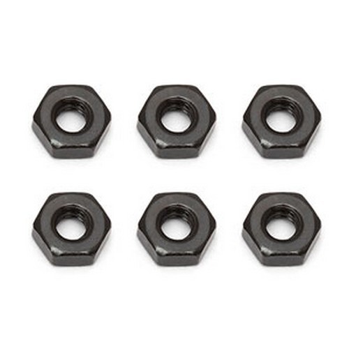Team Associated M3 Nut (Black)