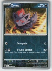 Zorua 031/064 Reverse Holo Common SV: Shrouded Fable