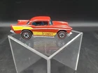 1976 Hot Wheels Redline '57 Chevy Red Enamel Flying Colors, Hong Kong. MG