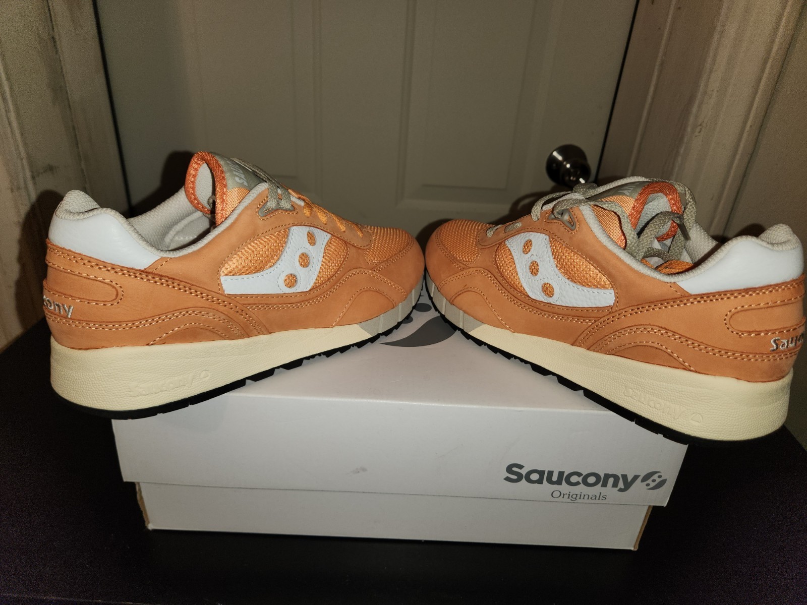 Orange/White Saucony Shadow 6000 Size 9 thumbnail 9