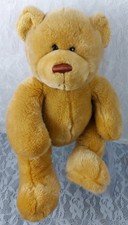 Toys R Us Animal Alley Teddy Bear Tan Brown 17" Plush Stuffed Toy Doll 2000 Y2K