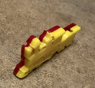 1960's Sugar Frosted Chex Cereal Premium Swift Chief Plastic Locomotive Whistle