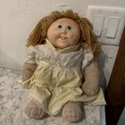 Vintage Ginger Coleco Cabbage Patch Kid Doll 1978 1982 Tan/gold Hair