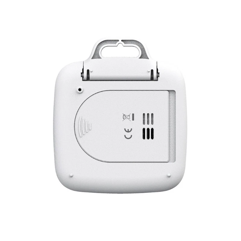 Waterproof Bathroom Clock With Countdown Timer, Humidity & Temperature Monitors