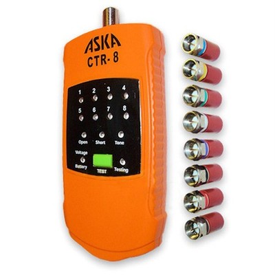 ASKA CTR-8 Cable Mapper & Toner Kit (8 Terminators)