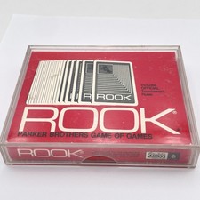 Vintage Rook Parker Brothers Card Game 700 Complete Set Official Rules USA 1970s