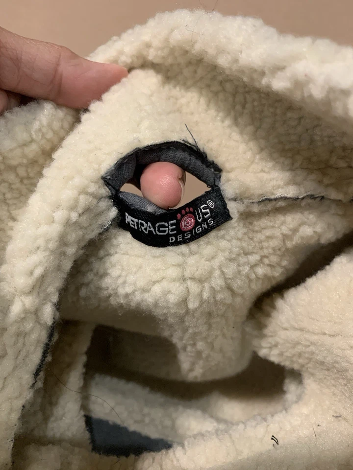 Petrageous Sz Large Vest For Pet With Fleece Inside With Pocket Gray 15.9-29.Kg - Image 4 of 4