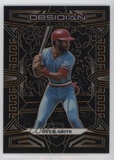 2023 Panini Chronicles Obsidian Electric Etch Orange 50/75 Ozzie Smith HOF 04br
