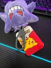 Jazwares Pokémon Gengar 4.5x4in Keychain/Backpack Hanger Plush Figure New W/ Tag — photo 2