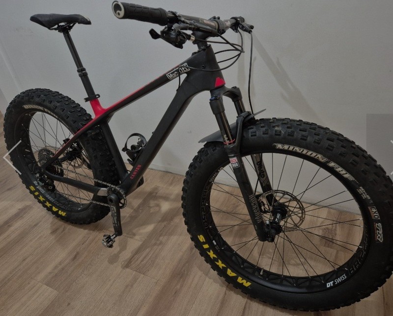 Canynon dude cf 9.0 ex fat bike