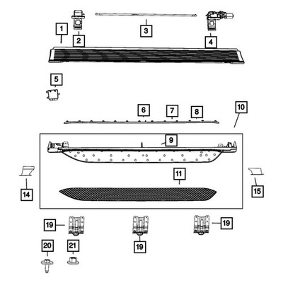 For Jeep Wagoneer 2022 Mopar Anti-Chip Film