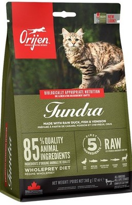 Orijen | Komplettes Beutetierfutter | 340-g-Packung - Tundra 340 g