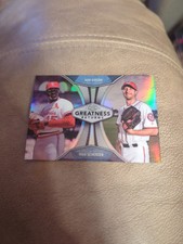 2019 Topps Chrome #GRE-4 Bob Gibson / Max Scherzer Greatness Returns
