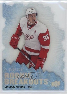 2016-17 Upper Deck Rookie Breakouts 76/100 Anthony Mantha #RB25 RC 0k70