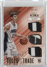 2015-16 Panini Absolute 48/49 Mario Hezonja Rookie Triple Patch RC