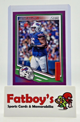 2025 Panini Score Deone Walker Supplemental Premium Purple Base Rookie Card
