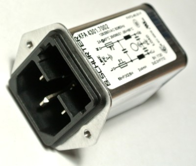 KFA 4301.7002 SCHURTER POWER ENTRY MODULE W. FILTER 2A__ [QTY=1pcs] | eBay