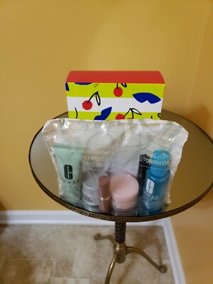 Clinique 6 Pc Gift Set Deluxe Sizes Moisture Surge, Smart Night ++ New