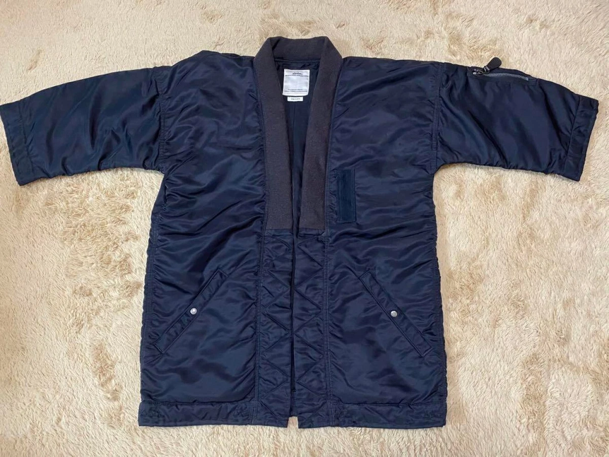 VISVIM 18ss SANJURO KIMONO JKT Jacket Size1 Black Men From Japan