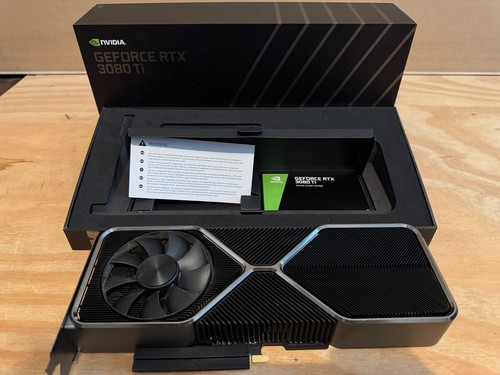 Geforce RTX 3080 Ti 12GB GDDR6X PCI Express 4.0 Graphics Card Titanium and Black - Picture 8 of 16