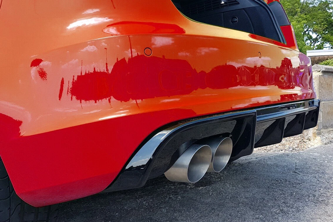 AUDI A3 8V S LINE REAR BUMPER SPOILER VALANCE DIFFUSER 2013