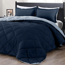 Full Size Comforter Set - Blue and Sapphire Full Comforter - Soft Bedding Sets f