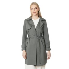Principles Womens/ladies Premium Belted Trench Coat Dh7142