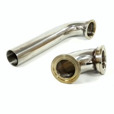 For Tial 44mm Mvr44 Wastegate Exhaust Dump Pipe Elbow Adapter Inlet Outlet Tube