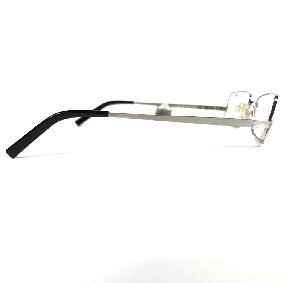 Monturas de gafas Dolce & Gabbana DG405 167 plateadas rectangulares 51-17-135 Foto 3 de 4