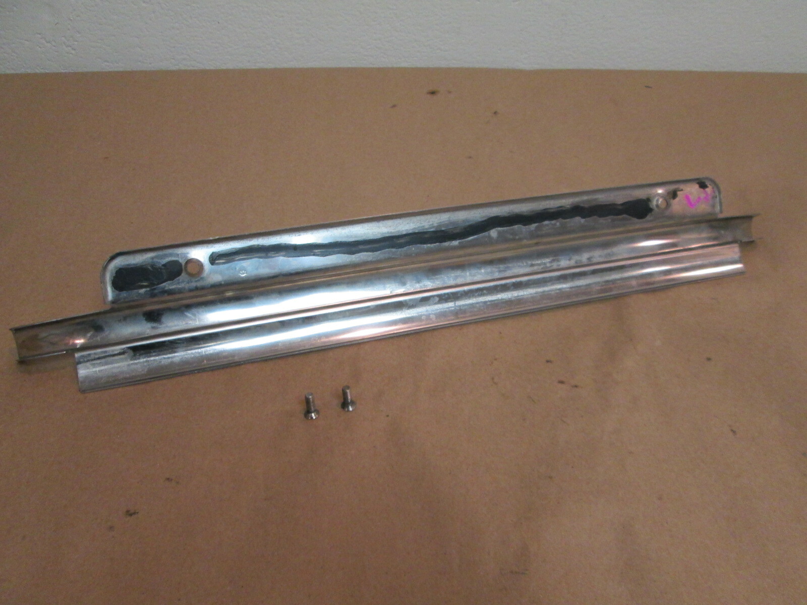 Rolls Royce Silver Shadow II 1980 - LH Rear Door  Chrome Interior Trim Piece