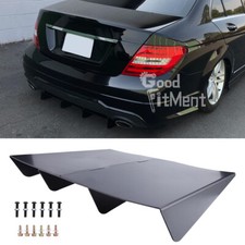 Mattschwarz Heckdiffusor Stoßstange Spoilerlippe Splitter Für Mercedes-Benz W204 Mattschwarz Heckdiffusor Stoßstange Spoilerlippe Splitter Für Mercedes-Benz W204