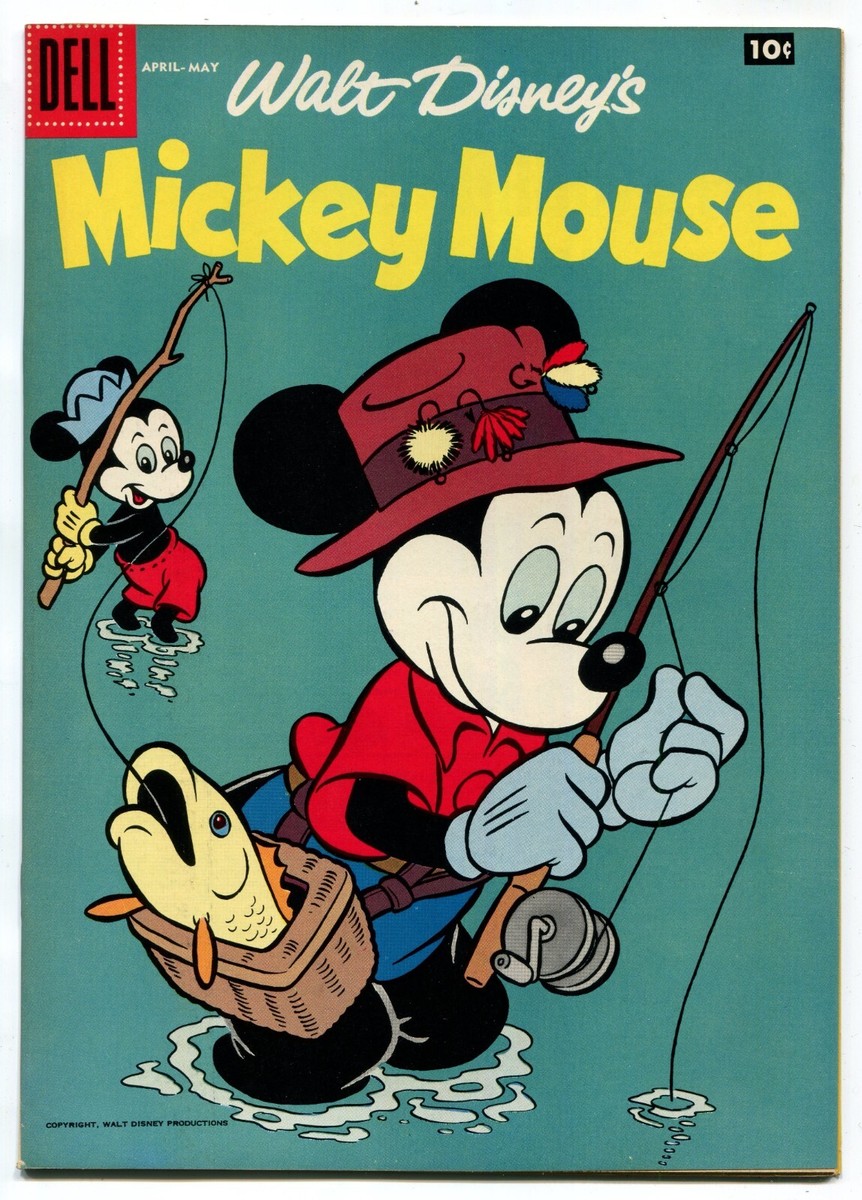 Walt Disney's Mickey Mouse #59 - DELL COMICS, 1958, Metropolis