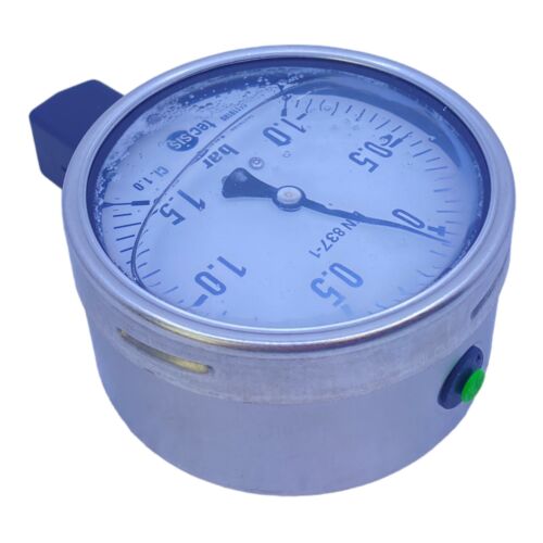 TECSIS P1778B043002 Manometer -1…1,5bar 100mm G1/2B Druckmessgerät - Picture 5 of 12