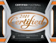 2018 Panini Certified Football Base COMPLETE YOUR SET You Pick #1-100 STARS!