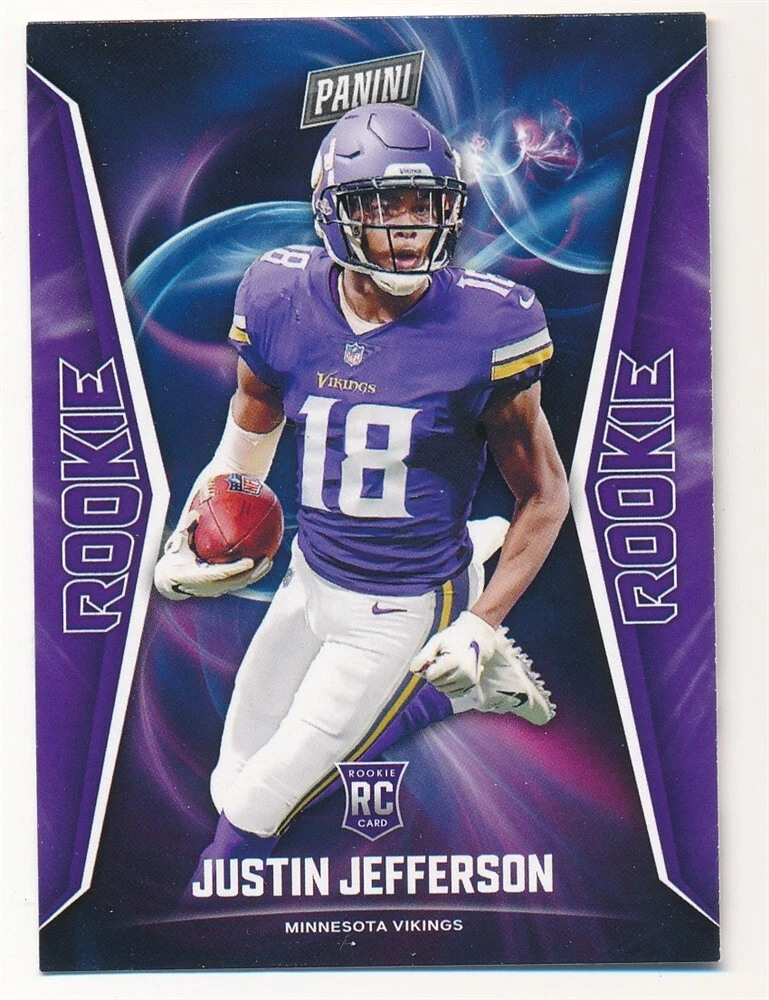 Justin Jefferson Panini NFL Player of the Day #63 Base