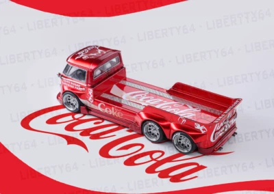 Liberty 1:64 VW T1 Coke 6x6 Flatbed Tow Truck Sports Model