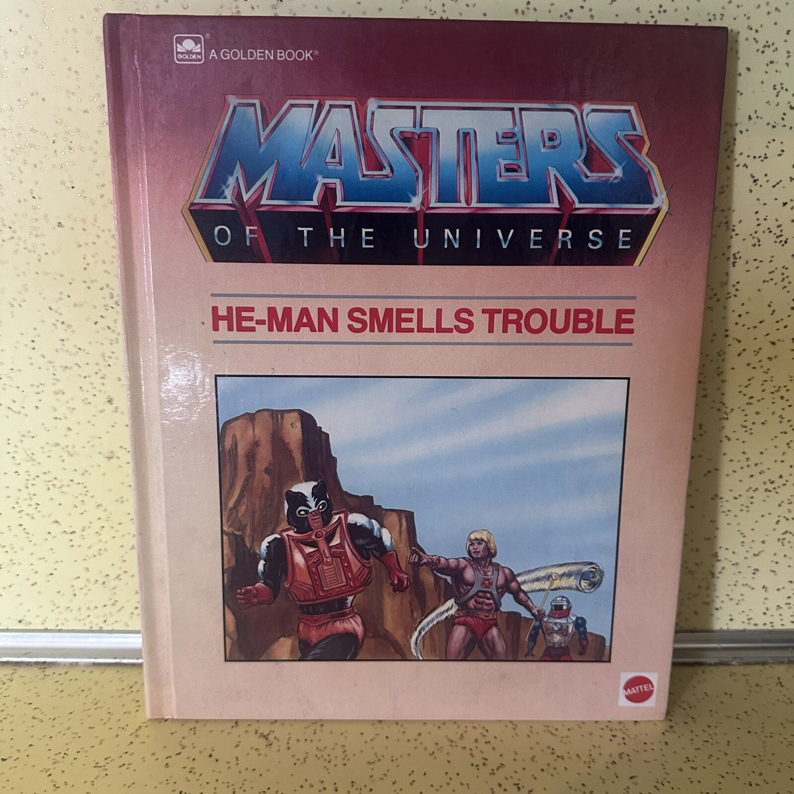 Masters of the Universe 1985 Golden Book Smells Trouble Adventure