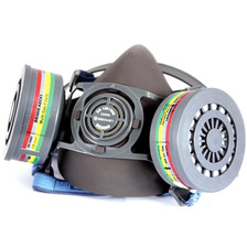 Beeswift ABEK Ready Mask Pre-assembled Gas Vapour Bad Fumes Protection BB3030 