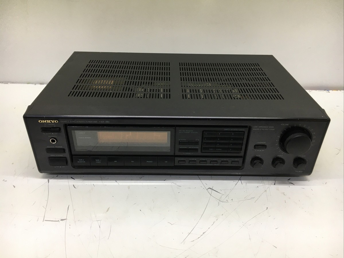 AVアンプ ONKYO AVDIGITAL SURROUND AMPLIFIER Onkyo Quartz Synthesized Tuner Amplifier R1 Stereo Home